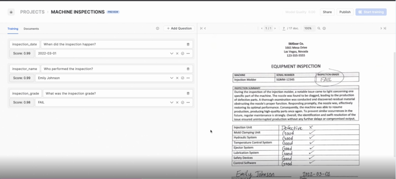 Snowflake Document AI